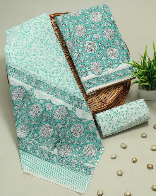 COTTON SUIT WITH COTTON SUIT SET